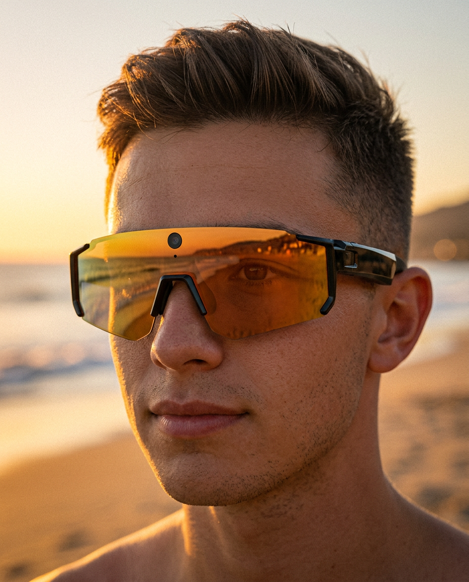 Golden hour, captured itself.