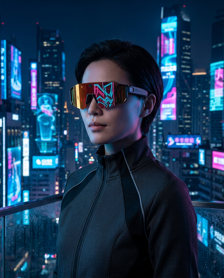 Neon nights, no phone in sight.